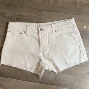 Lucky Brand The Cut Off Jean Shorts.